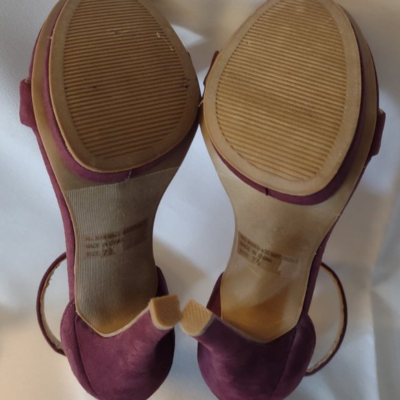 Windsor purple 5" stiletto heel, size 7.5. - Picture 3 of 6